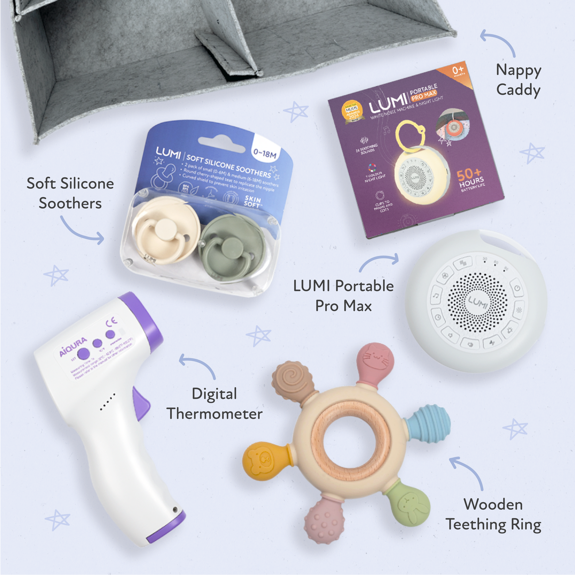 LUMI Newborn Essentials Bundle