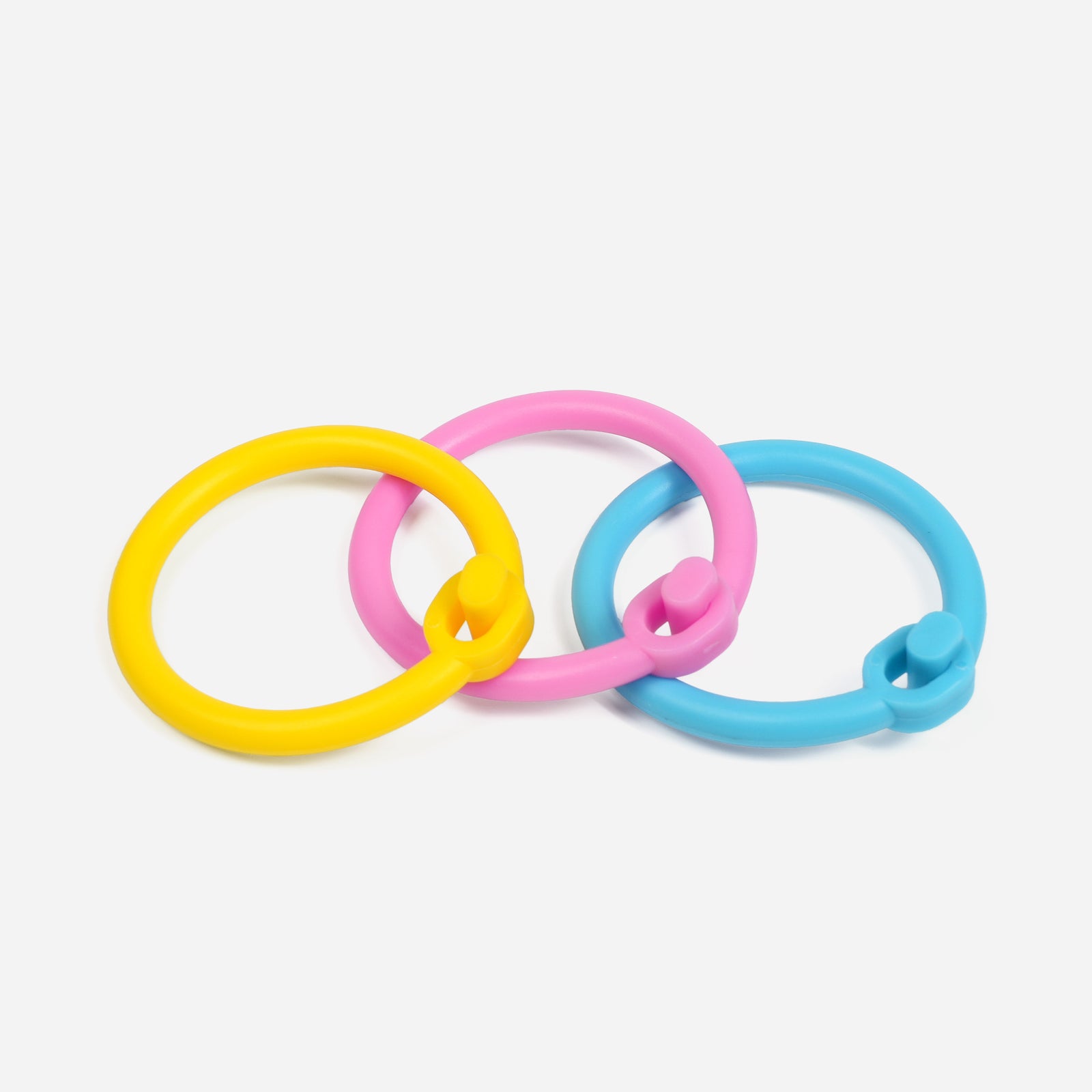 LUMI Set of 3 Colourful Clips